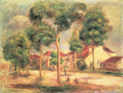 El Camino Soleado de Pierre Auguste Renoir